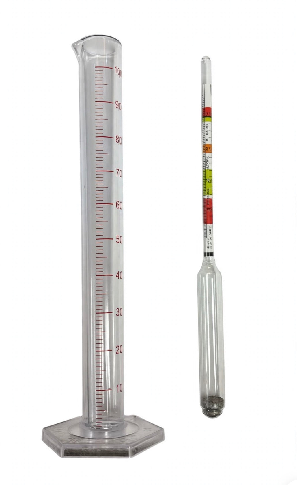 Nr. 33601 Hydrometer und Kunststoff-Zylinder 100ml