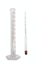 Nr. 33631 Alkoholometer 0-100% + Zylinder 100 ml
